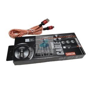 Cablu incarcare-date micro USB JKH-012 Textil