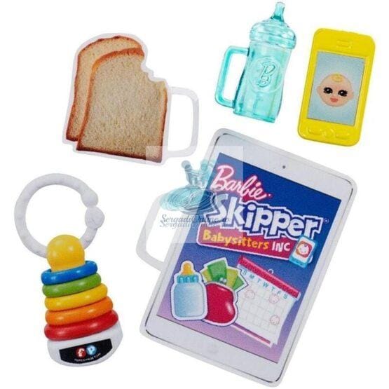 Papusa Barbie Skipper Babysitter cu accesorii