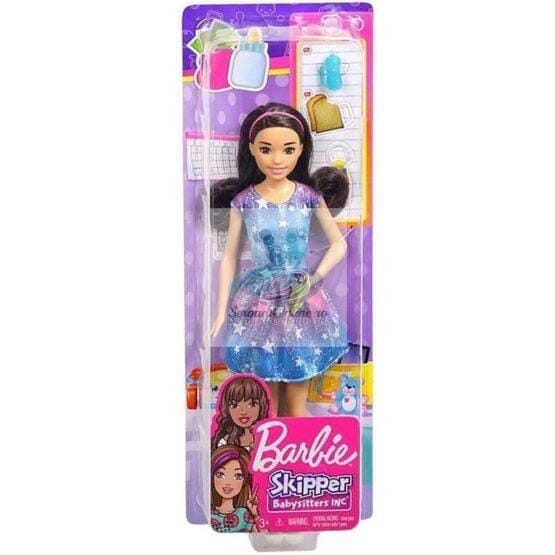 Papusa Barbie Skipper Babysitter cu accesorii