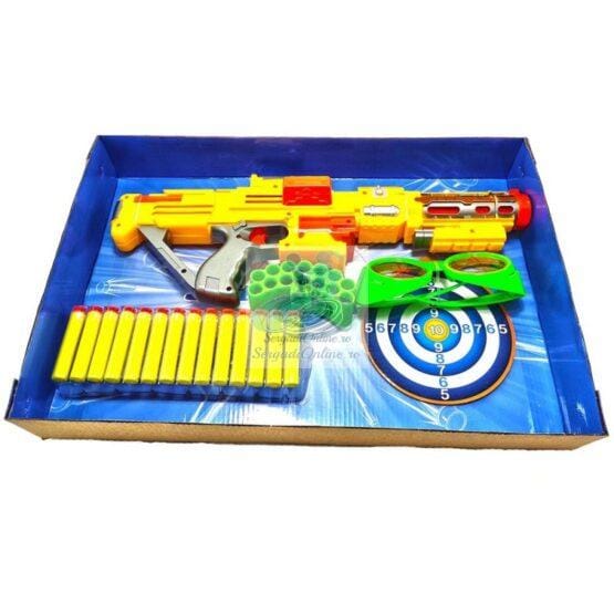 Pusca 40 cm cu gloante si accesorii