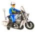 Motocicleta politie 20 cm si politist cu sunete si lumini 1 Motocicleta politie si politist cu sunete si lumini