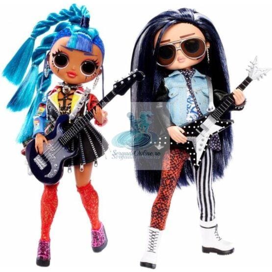 LOL Surprise O.M.G. Remix Rocker Boi and Punk Grrrl -2 Fashion Dolls with Music
