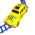 masinuta taxi pe sine transformers