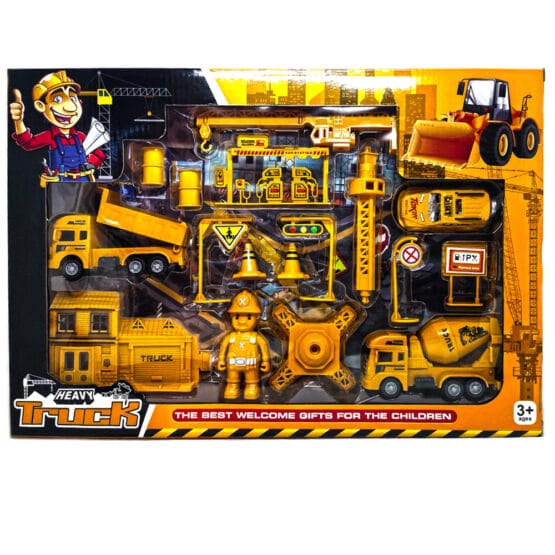 Set "Micul Oras" galben - 17 piese 4 Set „Micul Oras” galben – 17 piese