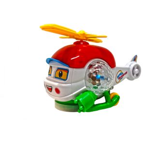 Elicopter 20 cm coloratat cu melodie si proiectie lumini