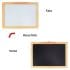 Tabla lemn cu fata dubla, litere, cifre, tangram si accesorii de scris 38 * 28 cm 4 tabla magnetica cifre litere 2 1