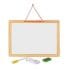 Tabla lemn cu fata dubla, litere, cifre, tangram si accesorii de scris 38 * 28 cm 3 tabla magnetica cifre litere 5 1