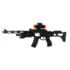 Pusca 45 cm cu lumina laser, sunete si lumini 1 mitraliera laser sunete lumini 1