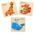 puzzle lemn calut de mare balena foca 1