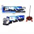 Camion tir 60 cm cu acumulator, remorca si radiocomanda 1 camion radiocomanda tir 3